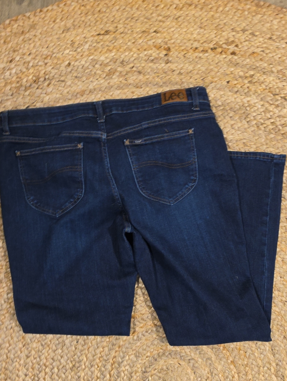 Lee Women's Indigo Straight-Leg Jeans